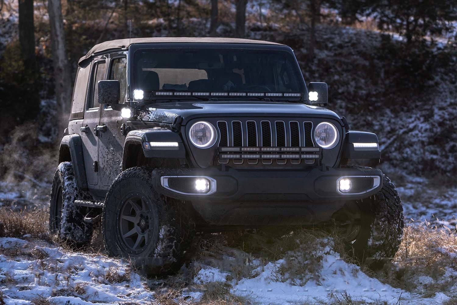 Diode Dynamics SS3 LED Fog Light Kit for 07-24 Jeep Wrangler JK